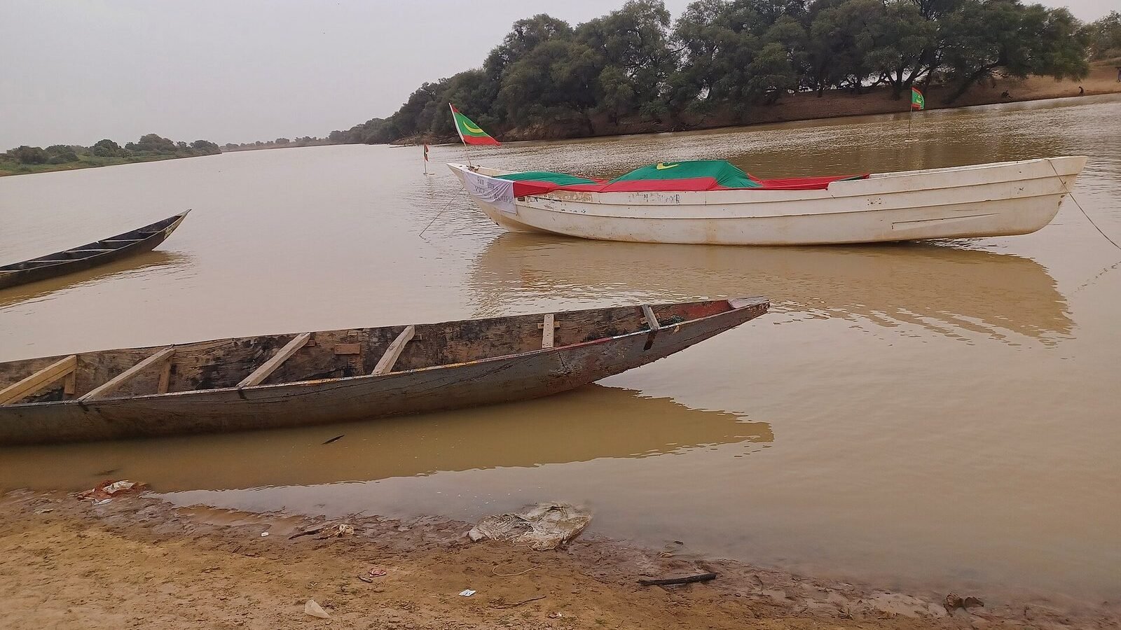 Senegal River 2, Sénégal. Image d'archive.