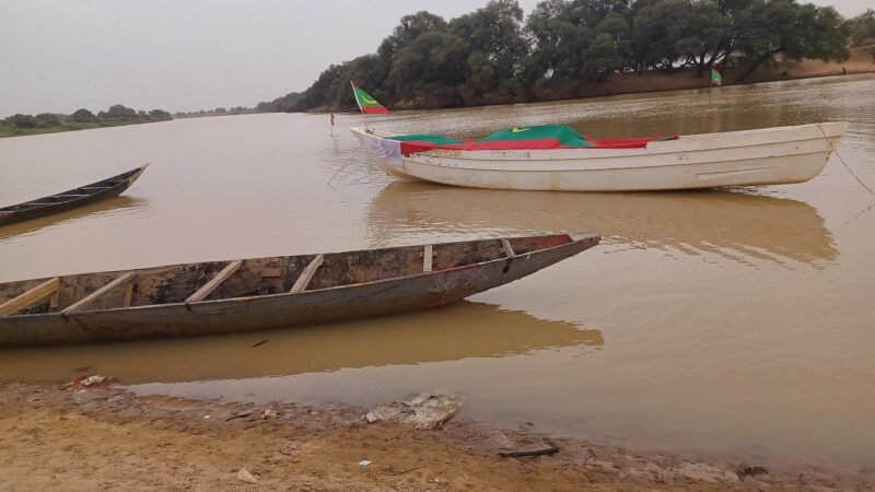 Senegal River 2, Sénégal. Image d'archive.